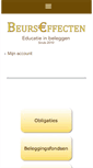 Mobile Screenshot of beurseffecten.nl